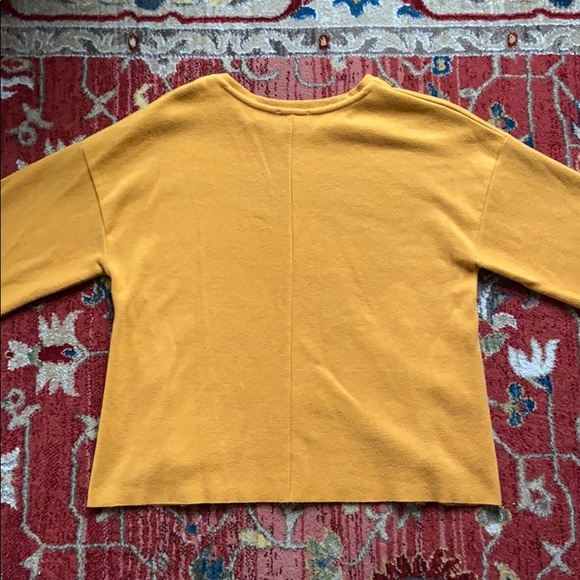 Mustard yellow Zara sweater - Picture 5 of 5